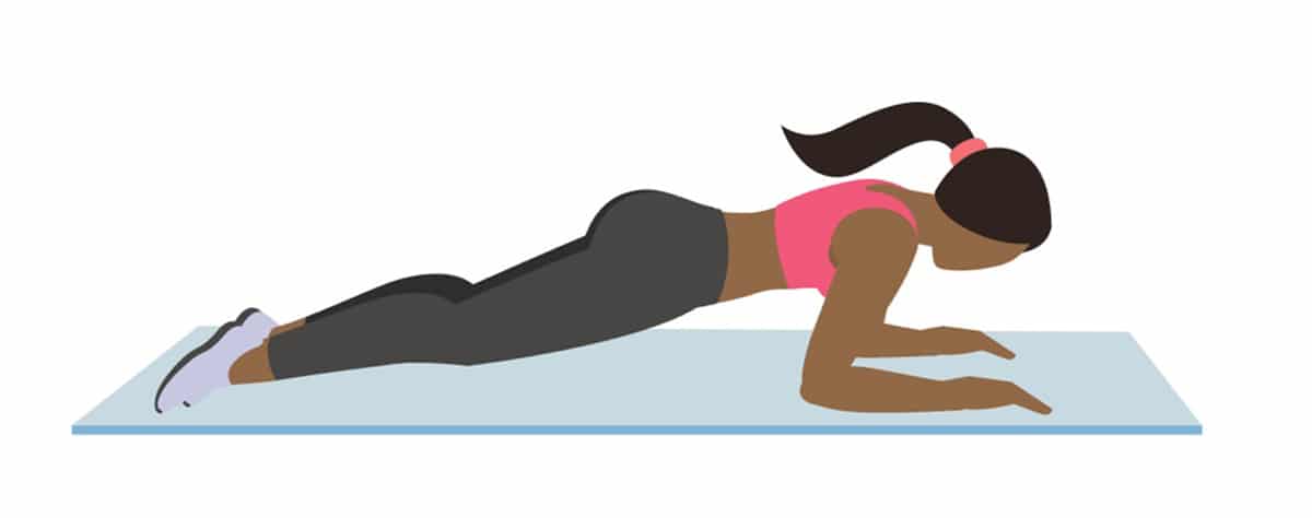 Rocking Forearm Plank and Plank Pushup